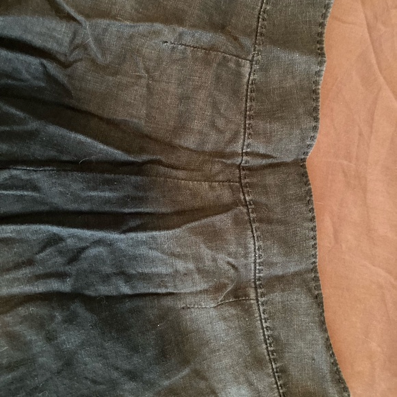 Wide Leg Cropped Black Linen Pants from Sundance Catalogue - Picture 15 of 15